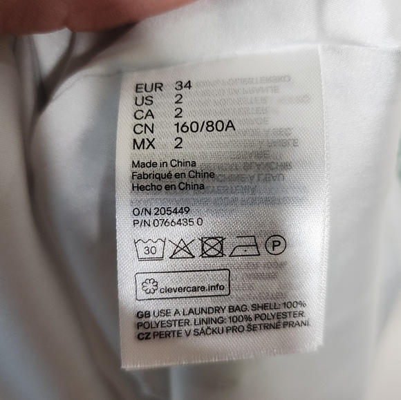 H&M A-Line Maxi Cottagecore Butterfly Sleeve Dress 2 - Picture 7 of 8